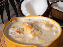 Cocotte de Saint-Jacques au lait de coco