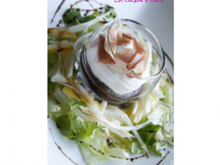 Gaspacho betteraves et mousse de chèvre