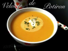 Velouté de potiron recette vitaminée
