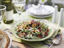 Salade poulet et chorizo