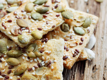 Knækbrød ou crackers danois aux graines