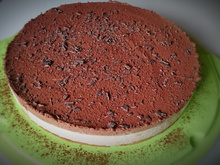 Bavarois banane chocolat