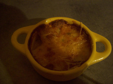 Cassolette de St Jacques et crevettes