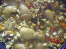 Colombo de poulet au citron vert