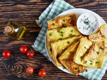 Msemen farci au poulet