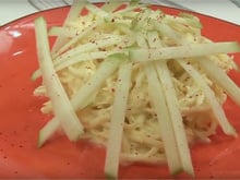 Rémoulade de céleri rave à la pomme verte