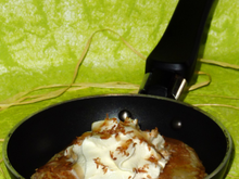 Pancakes à la banane, coco et rhum