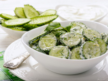 5 salades de concombre qui changent