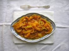 Poivrons marinés tout simples