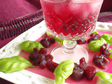 Gelée de cassis infusée aux feuilles de cassissier