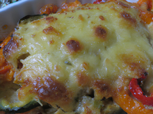 Gratin de légumes au parmesan