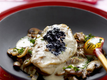 Pintade à la raspoutine