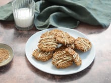 Biscuits sésame en 2 ingrédients