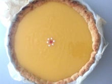 Tarte fondante au citron façon lemon curd