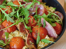 Risotto nostalgie d'été, parfums d'automne