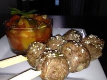 Boulettes de bœuf fourrées