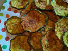 Chips de courgettes maison
