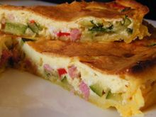 Quiche façon ratatouille