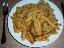 Pates à la saucisse