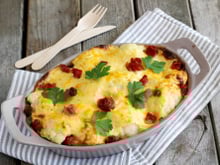 Gratin de chou-fleur à la mimolette