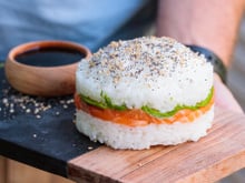 Sushi burger facile