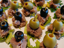 Bouchées au thon et olives