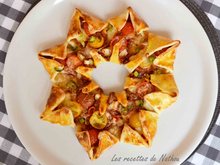 Pizza soleil au parmesan et à la pancetta 