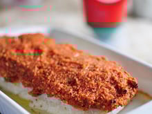 Dos de cabillaud en croûte de Ketchup