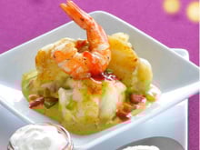 Crevettes vanillées