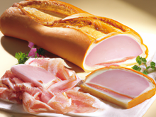 Jambon pané classique