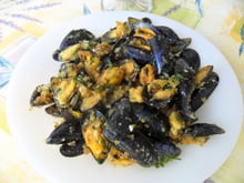 Moules à la mie de pain