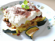 Tiramisu aux courgettes