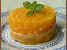 Dessert fruité à la papaye