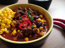 Chili con carne au maïs