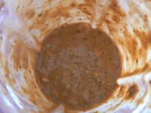 Sauce miso-noisettes pour crudités