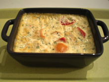 Crème brûlée tomates et surimi