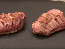 Magret de canard au foie gras