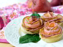 Tartelettes aux pommes fleurs
