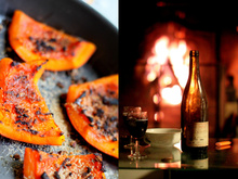 Barquette de potimarron caramélisée