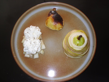 Poire en 2D et en 3D