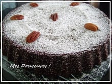 Moelleux chocolat et noix de pécan