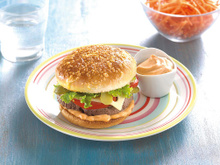 Cheeseburger maison