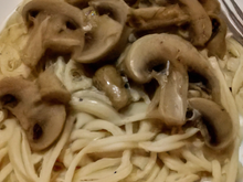 Capellini aux champignons