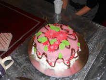 Gâteau d'Alice au pays des merveilles