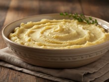 Purée de céleri rave et pommes de terre au lait