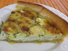 Tourte aux courgettes classique