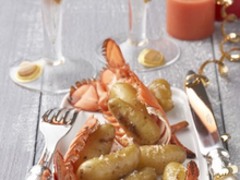 Fine de Ratte du Touquet aux sucs de homard