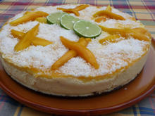 Bavarois mangue coco