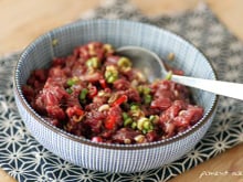 Tartare d'onglet olé olé