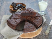 Gâteau au chocolat fondant inratable